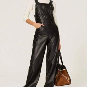 A.L.C. Braelyn Faux Leather Jumpsuit